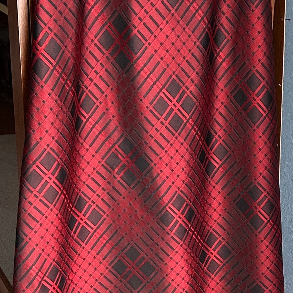 Alex Evenings Plaid Print Formal Maxi Skirt Size M - Picture 2 of 9